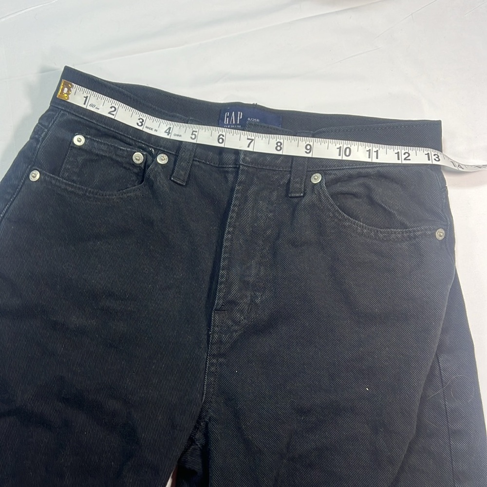 Gap high rise wide leg jeans size 0/25 - Picture 7 of 11